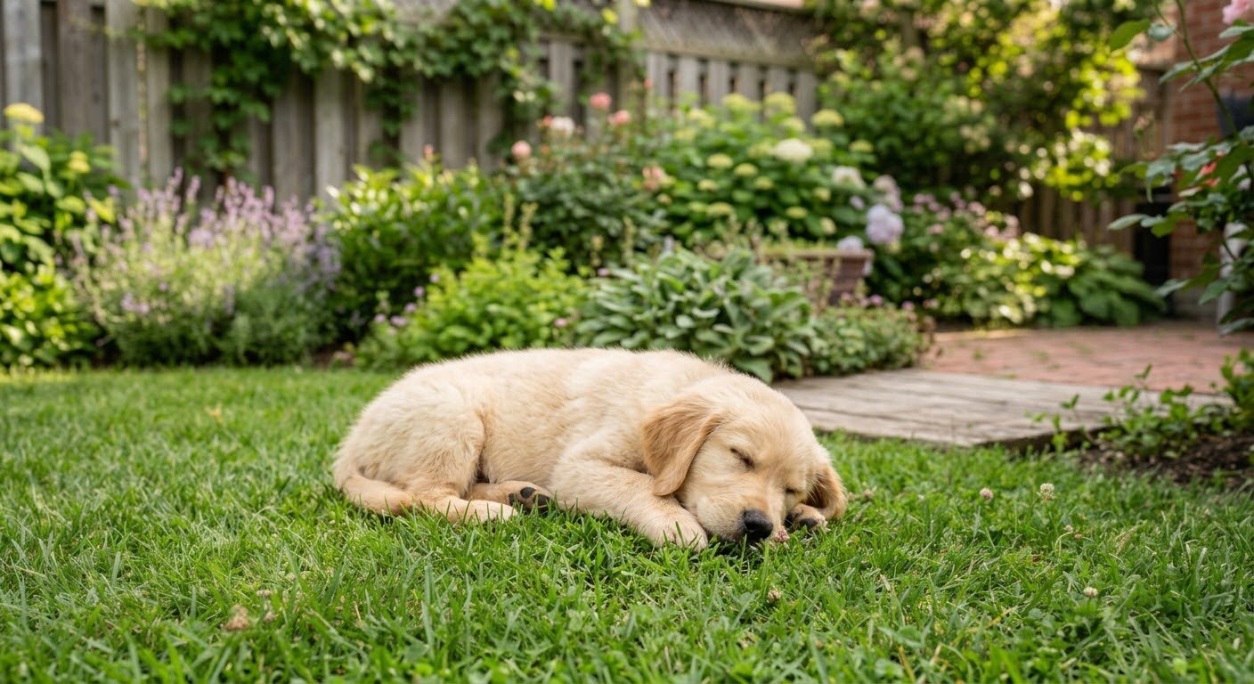 Golden retriever puppy image 3