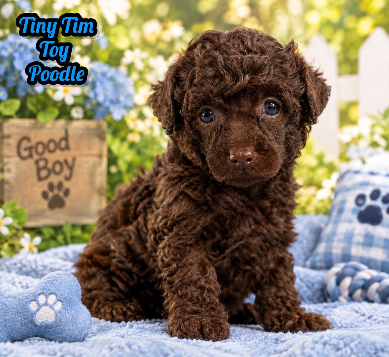 Tiny Tim Male ACA Toy Poodle image 1