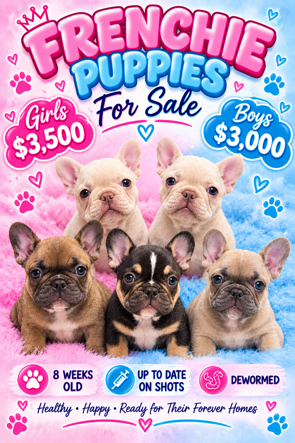 Frenchie puppies exotic 916-274-1518 image 1