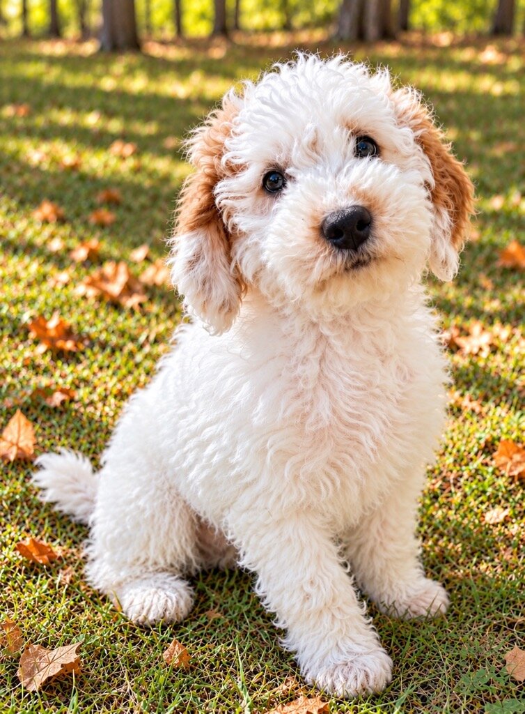 Mini Golden Doodle puppy male image 2