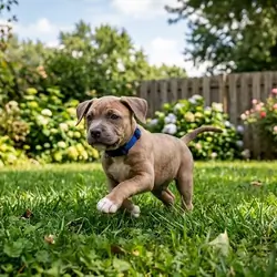10 week old pit bull puppy