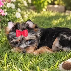 Blueberry Merle Male Yorkie