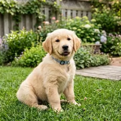 Golden retriever puppy