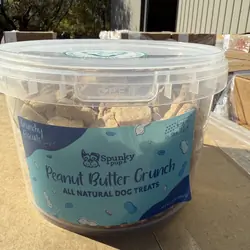 Spunky Pup Peanut Butter Crunch dog treats — 4-lb